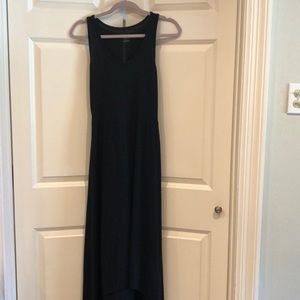 Black, Flowy maxi dress